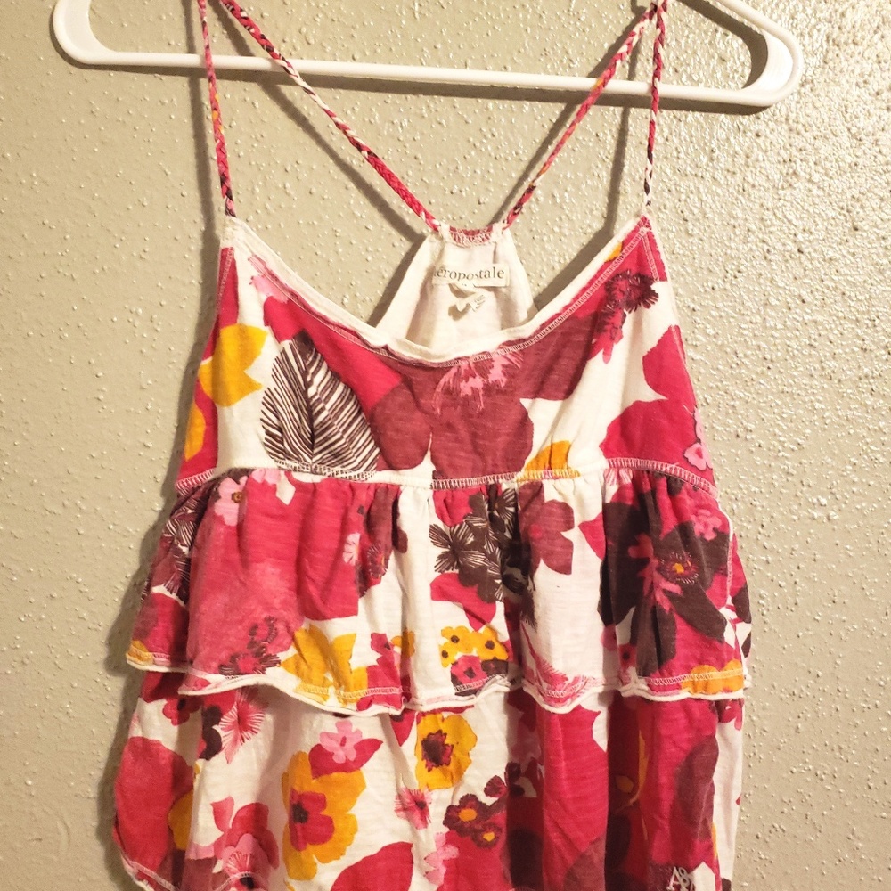 Aeropostale string racerback tank